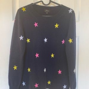 Jcrew woman’s cashmere sweater.